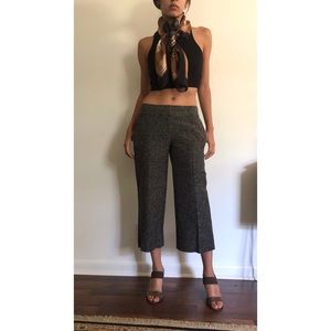 Cropped Tweed Slacks **vintage**